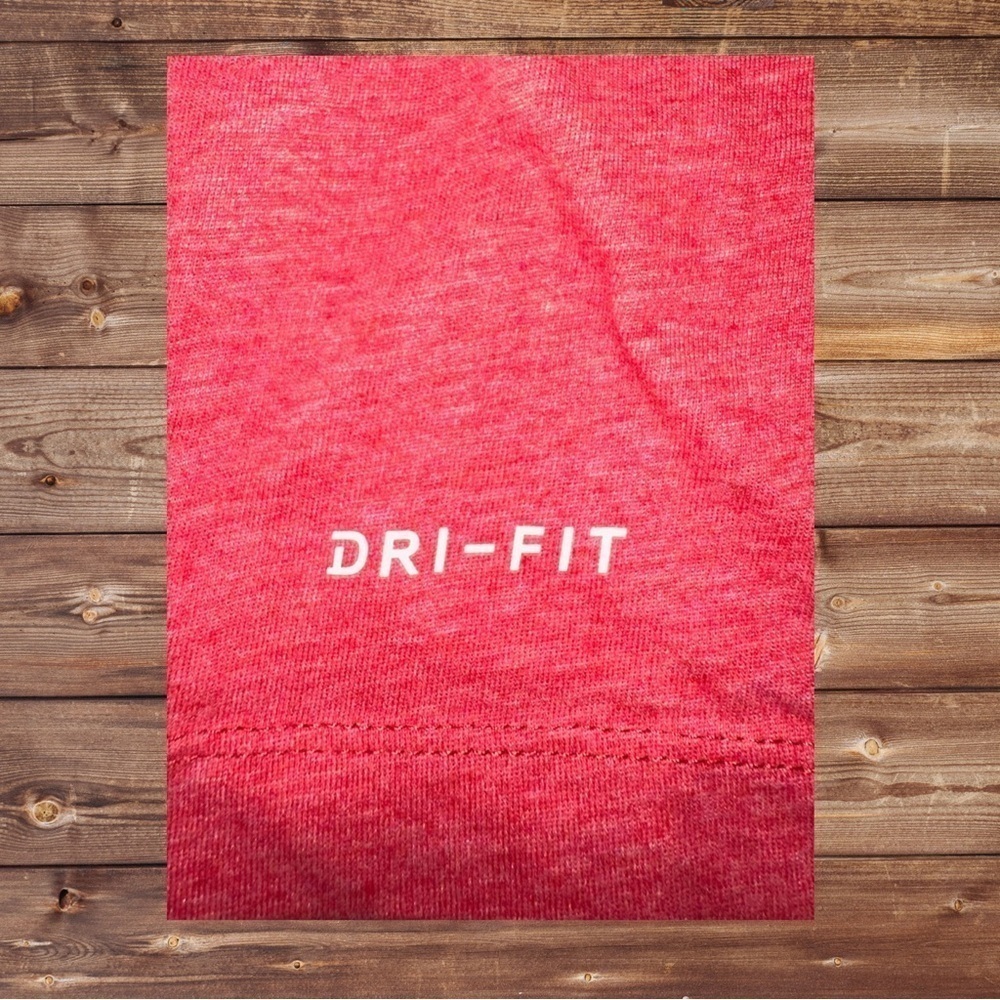 Nike Dri-Fit Tee XXL - Athletic Cut Red Comfort & Performance 4 Active Lifestyle - Picture 6 of 7